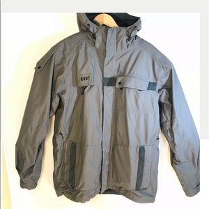 COLUMBIA gray ski &  snow jacket size small